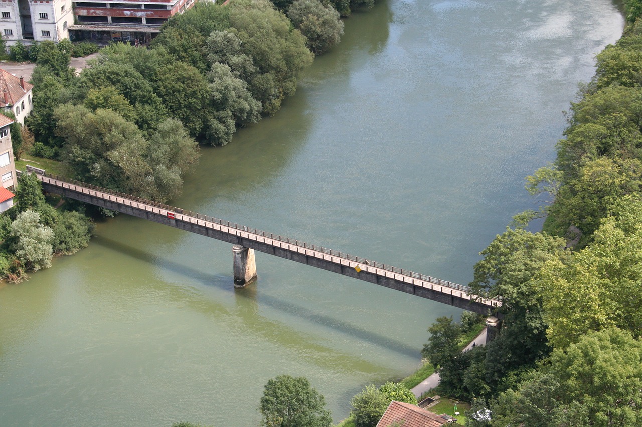 france river bridge free photo