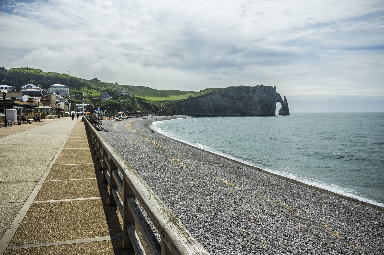 france normandy beach free photo