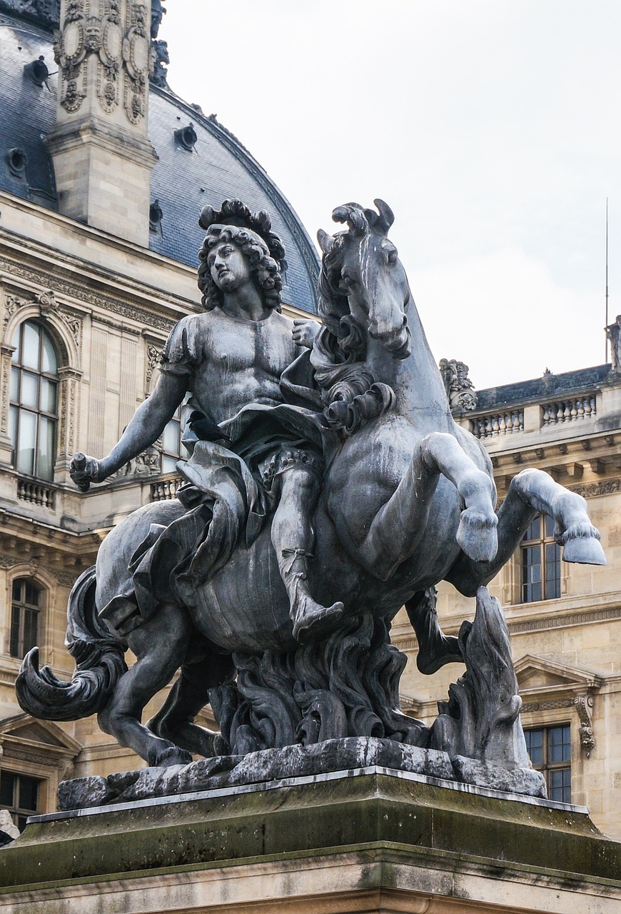 france paris louvre free photo