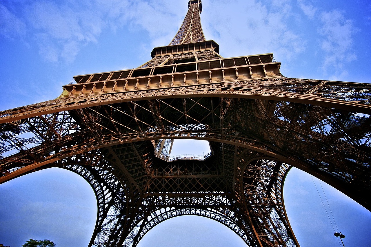 france paris eiffel tower free photo