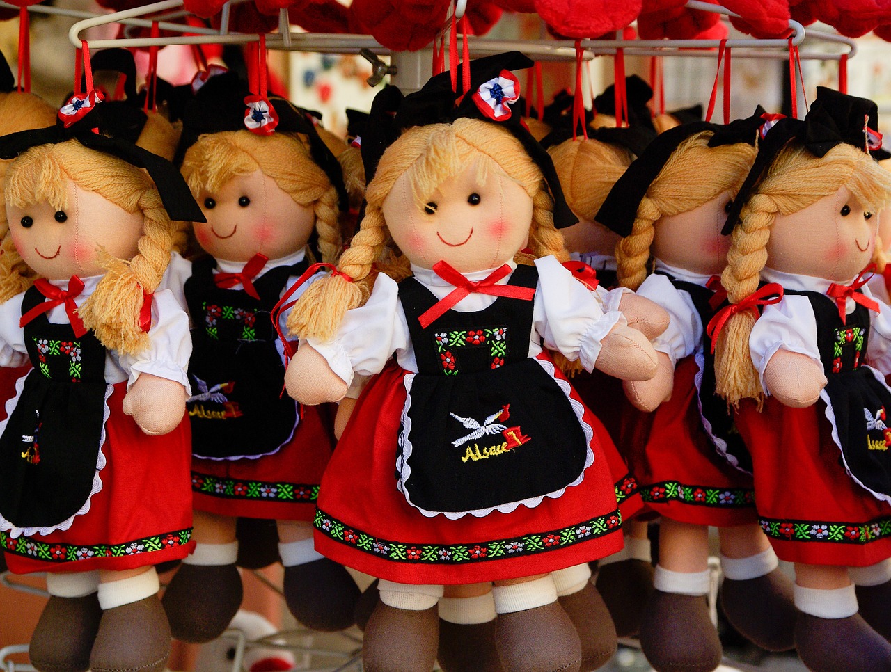 dolls traditional costume france free photo