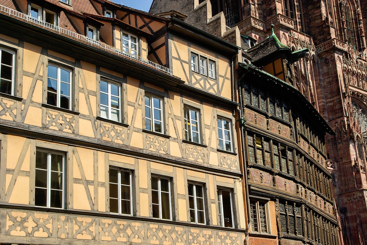 france strasbourg medieval town free photo