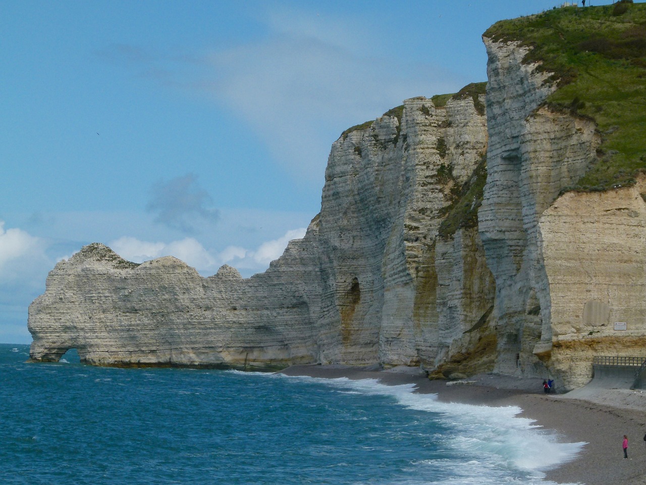 france cliffs rocks free photo