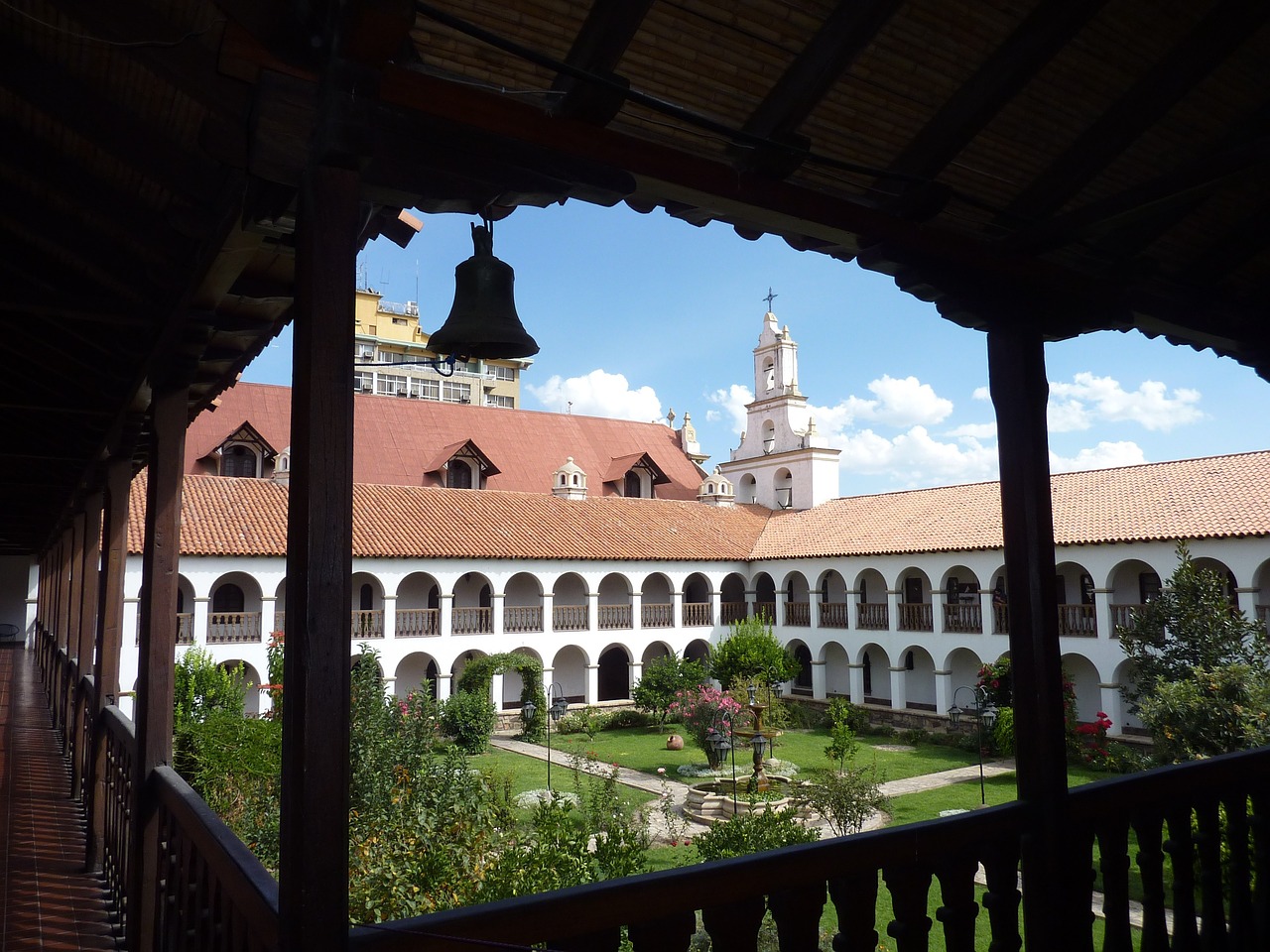 franciscan convent cochabamba free photo