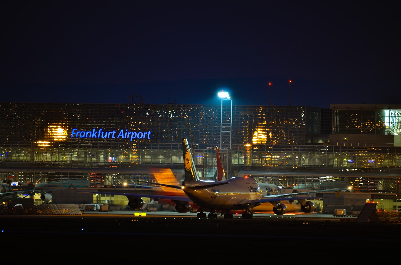 frankfurt airport fraport free photo