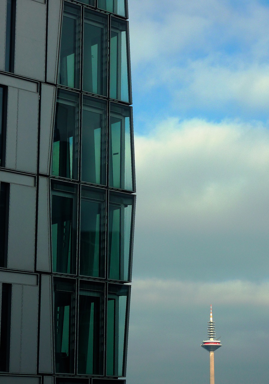 frankfurt am main germany glass palace skyscraper free photo