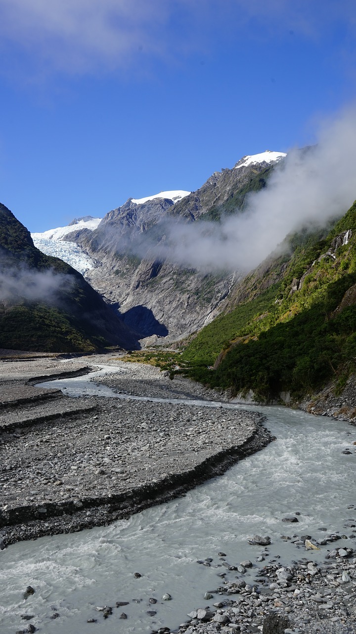 franzjosef glacier new zealand south island free photo