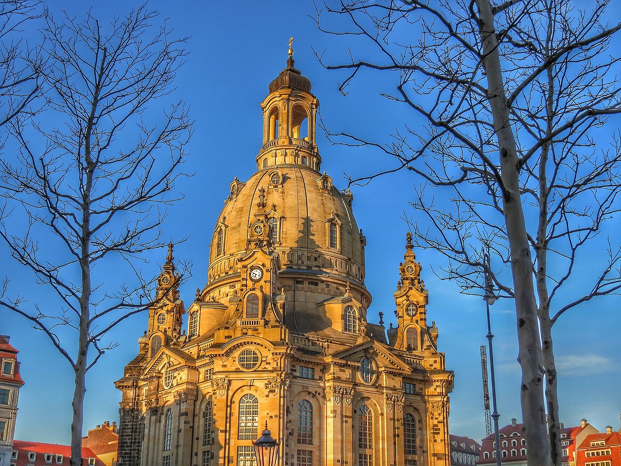 frauenkirche  dresden  dresden city free photo