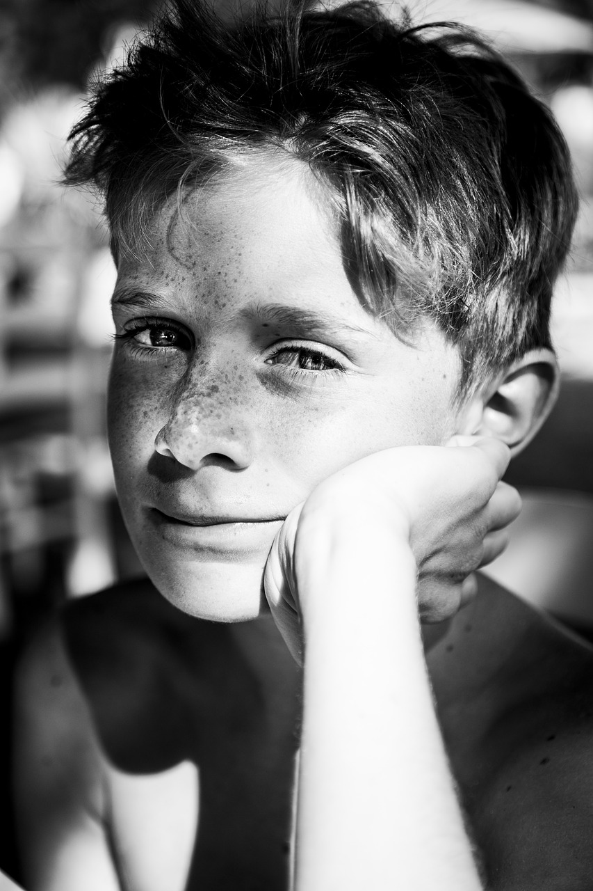 freckles boy young free photo
