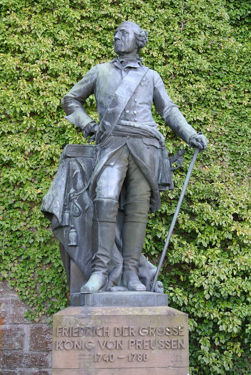 frederick the great prussia statue free photo