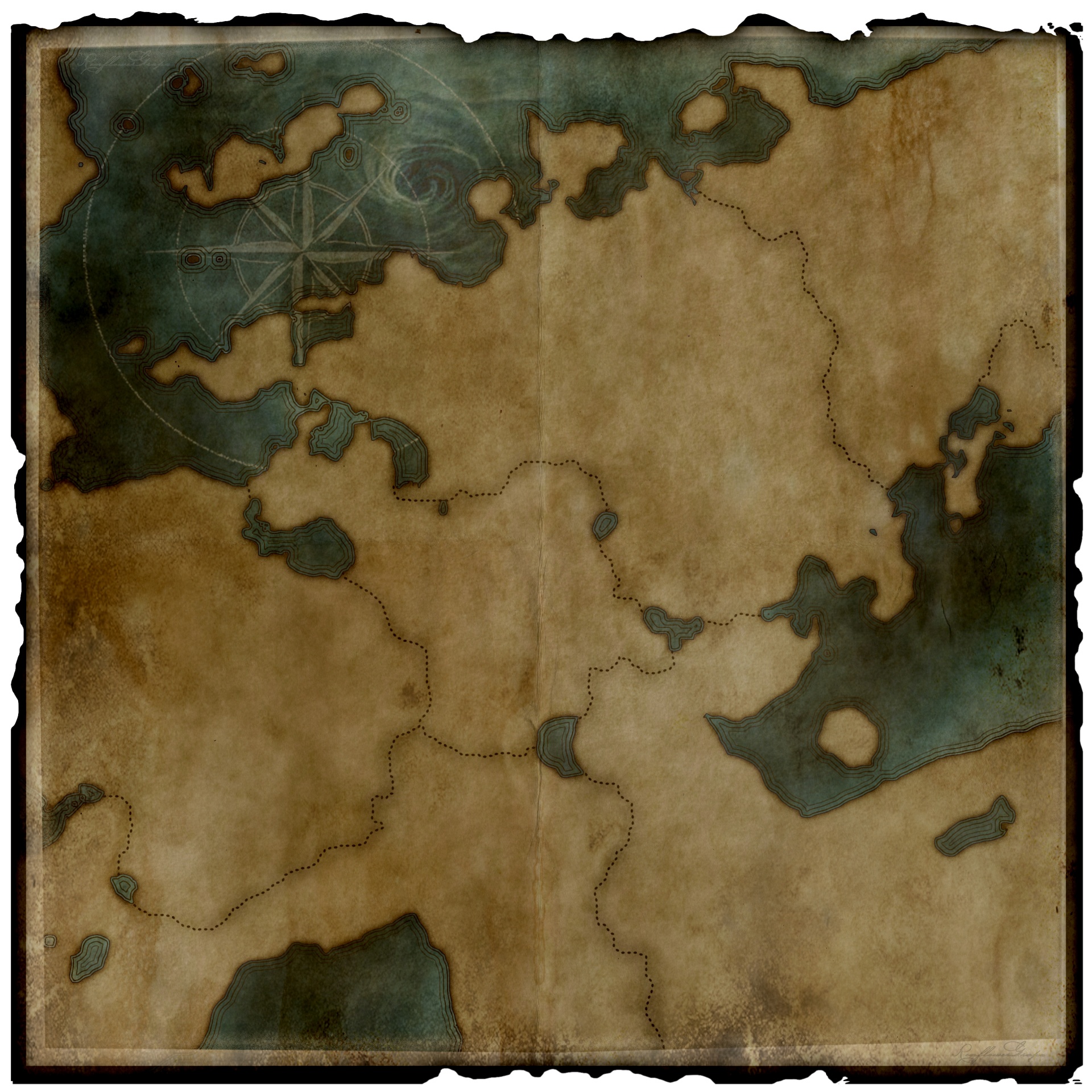 fantasy map map old map free photo