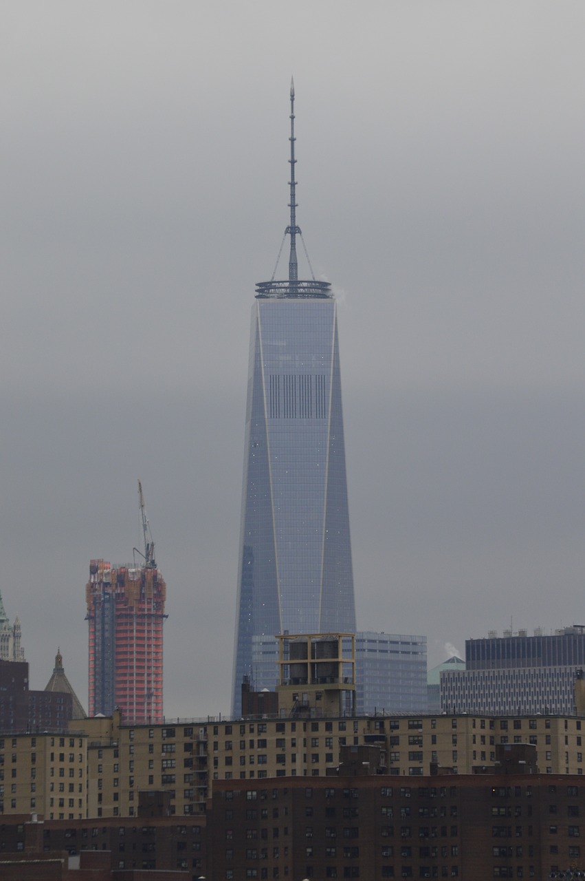 freedom tower building architecture free photo