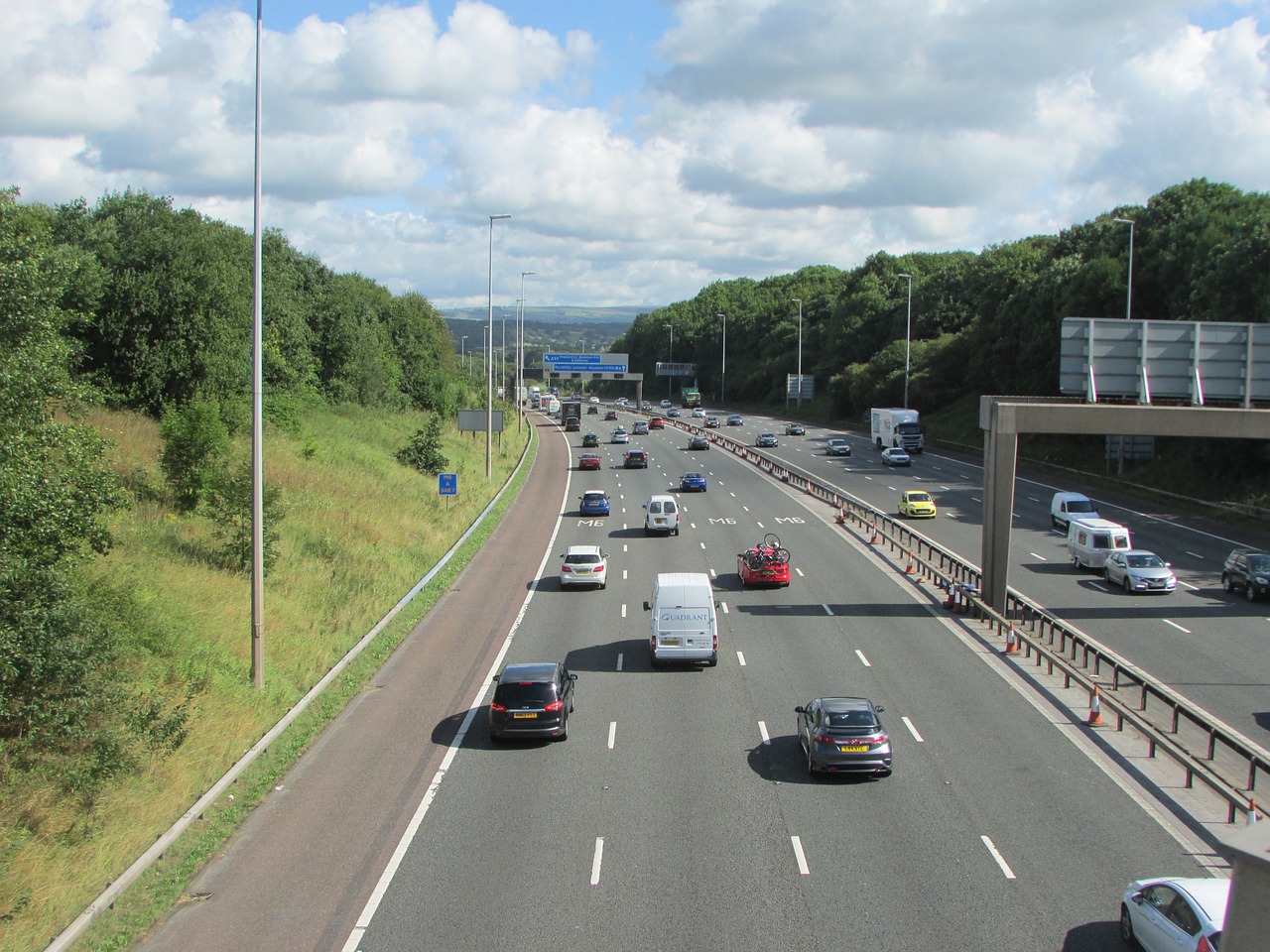 freeway road england free photo