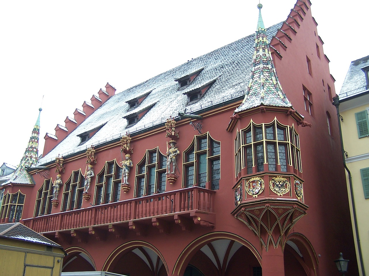 freiburg architecture city hall free photo