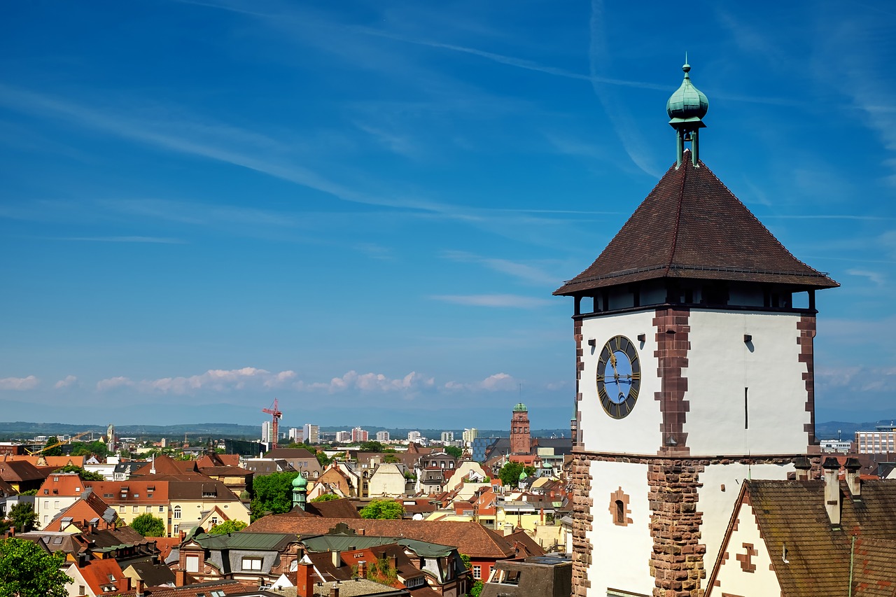 freiburg  schwabentor  city gate free photo