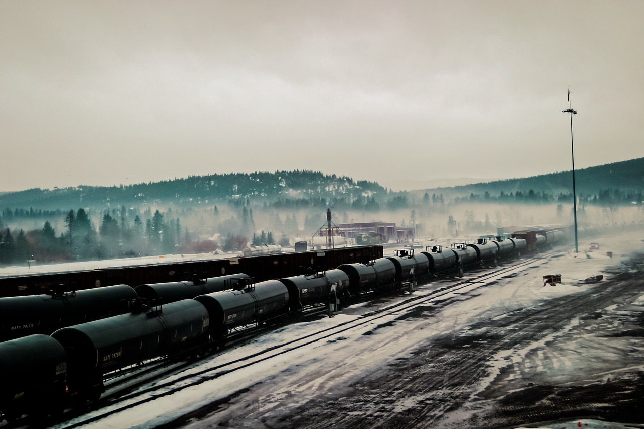 freight trains industrial free photo