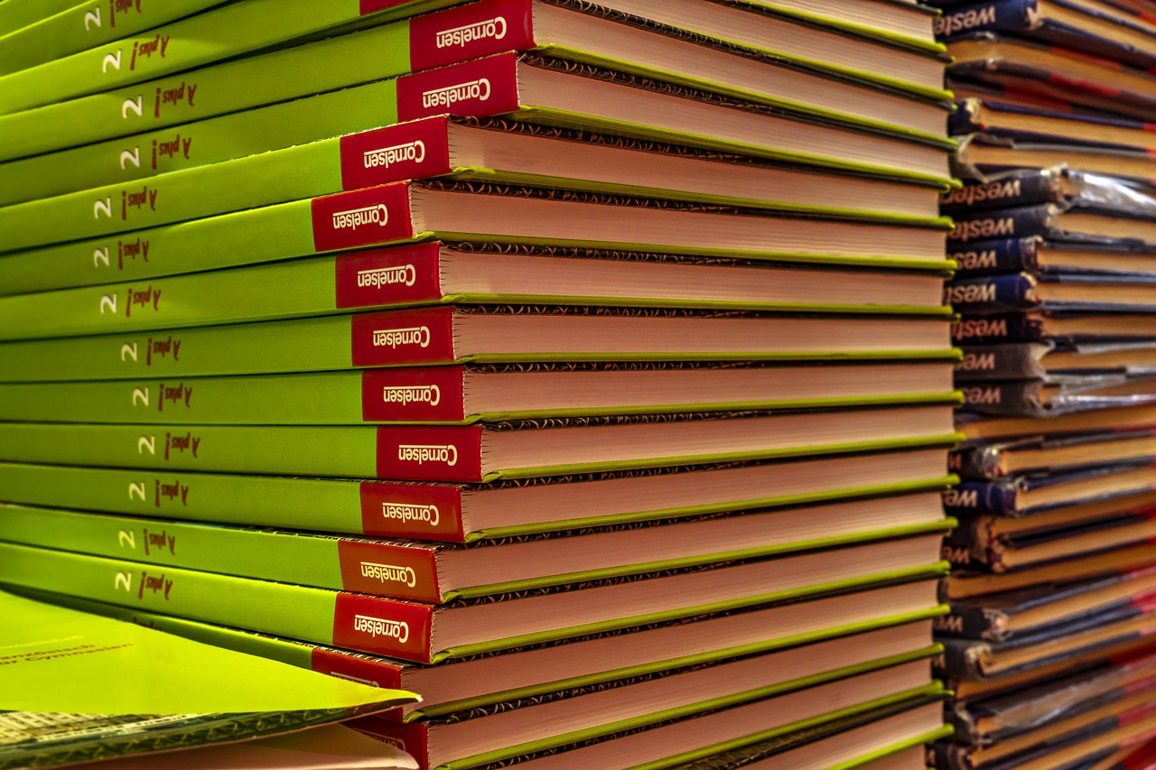 french books book stack free photo