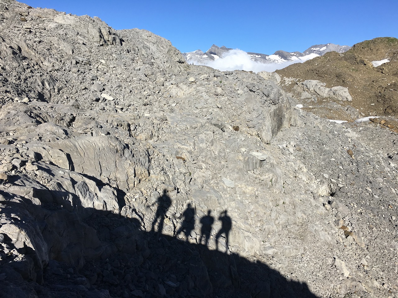 french alps hiking mountains free photo