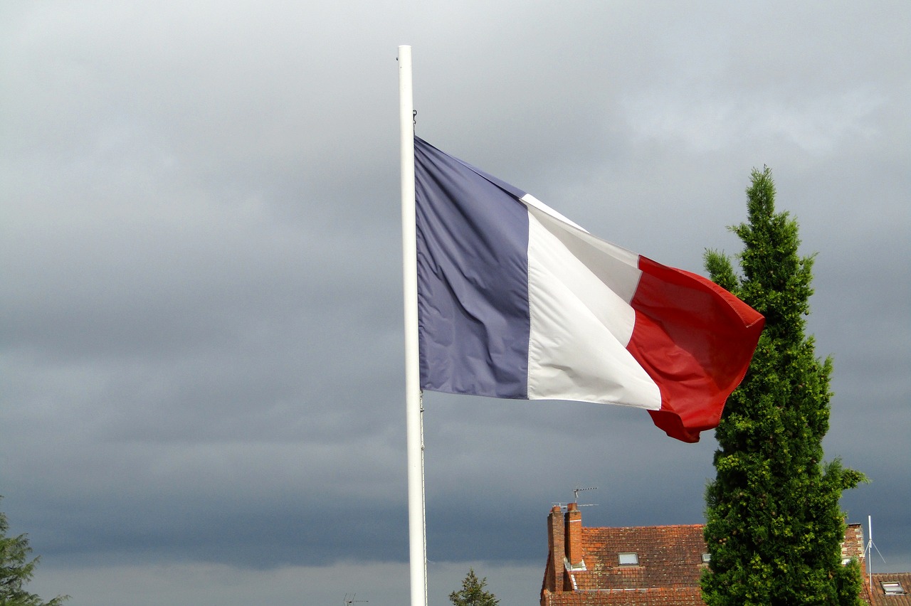 french flag  tricolor  france free photo