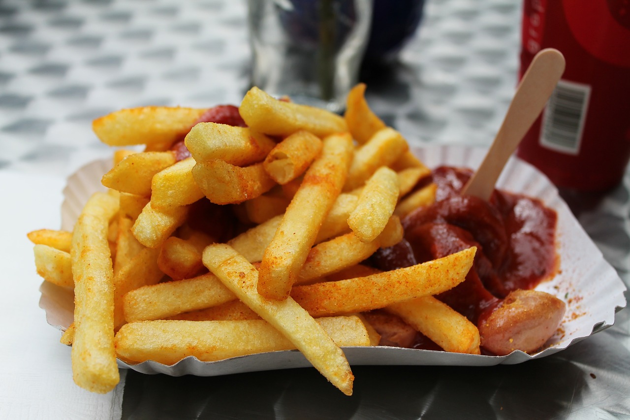 french fries fast food junk food free photo