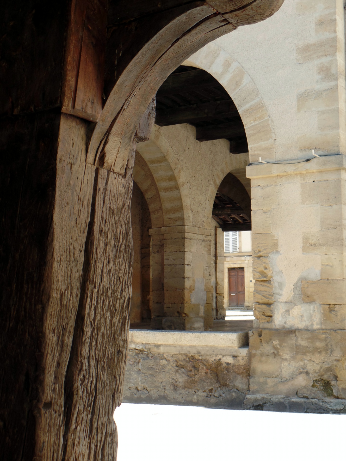 medieval buildings arches stone arches free photo
