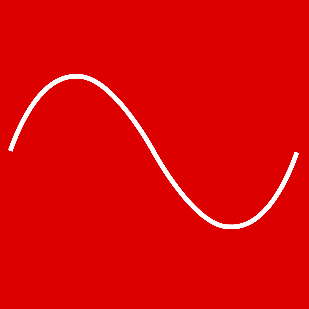 frequency sine red free photo