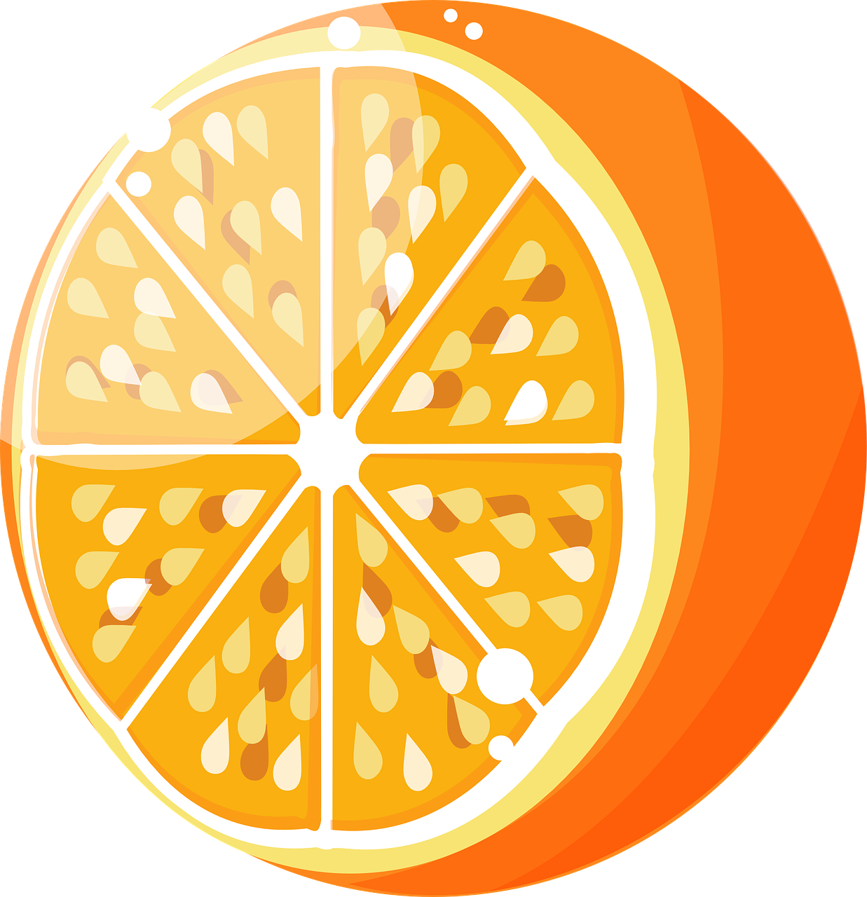 fresh fruit orange free photo