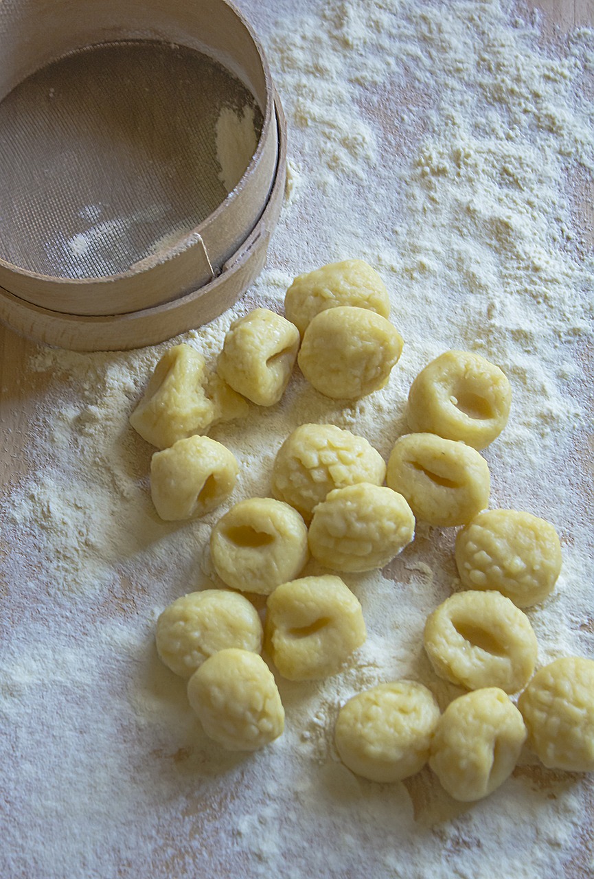 fresh pasta gnocchi cook free photo