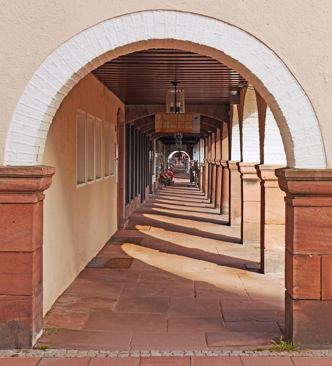 freudenstadt archway town hall square free photo