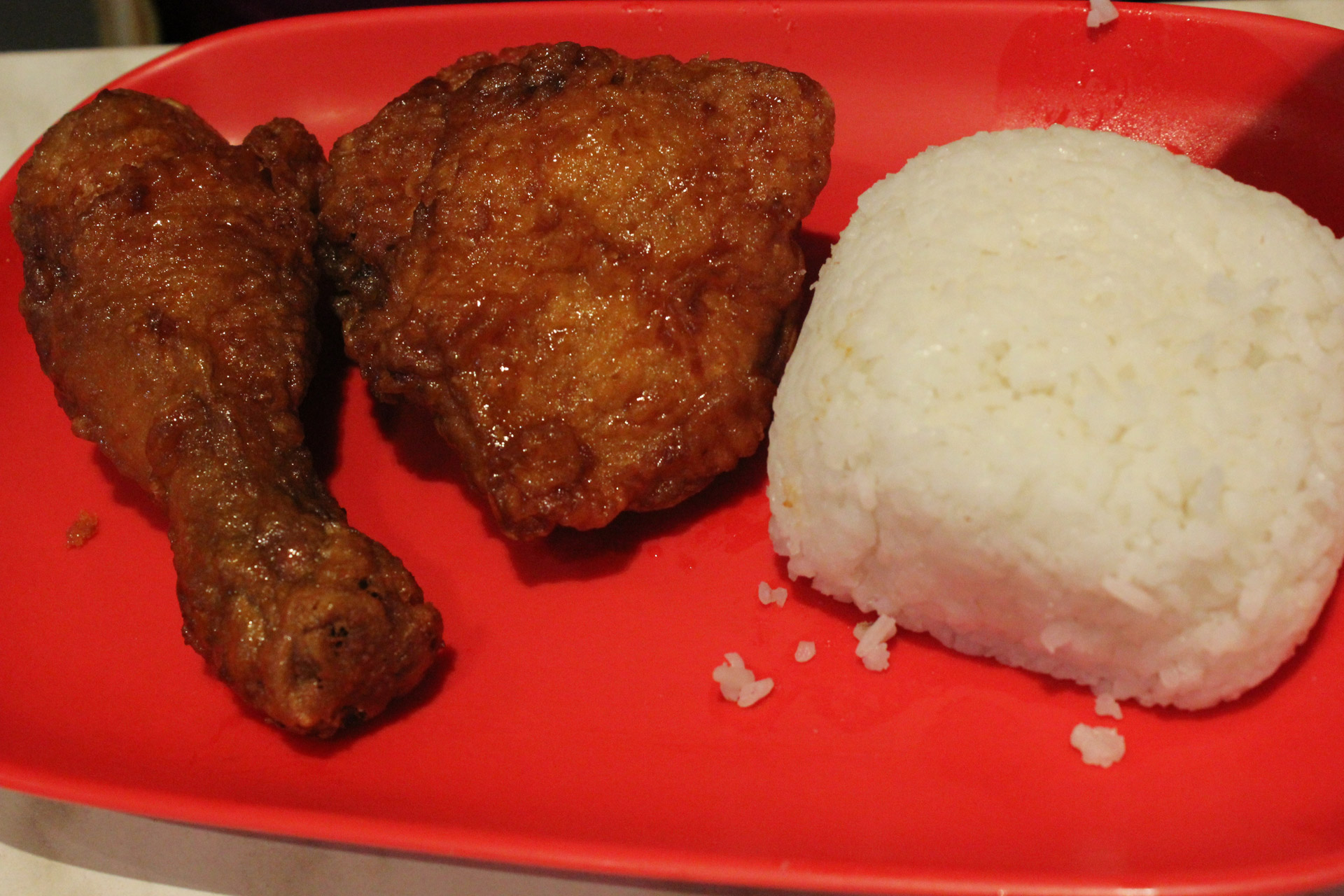 fried chicken meal fried chicken meal free photo