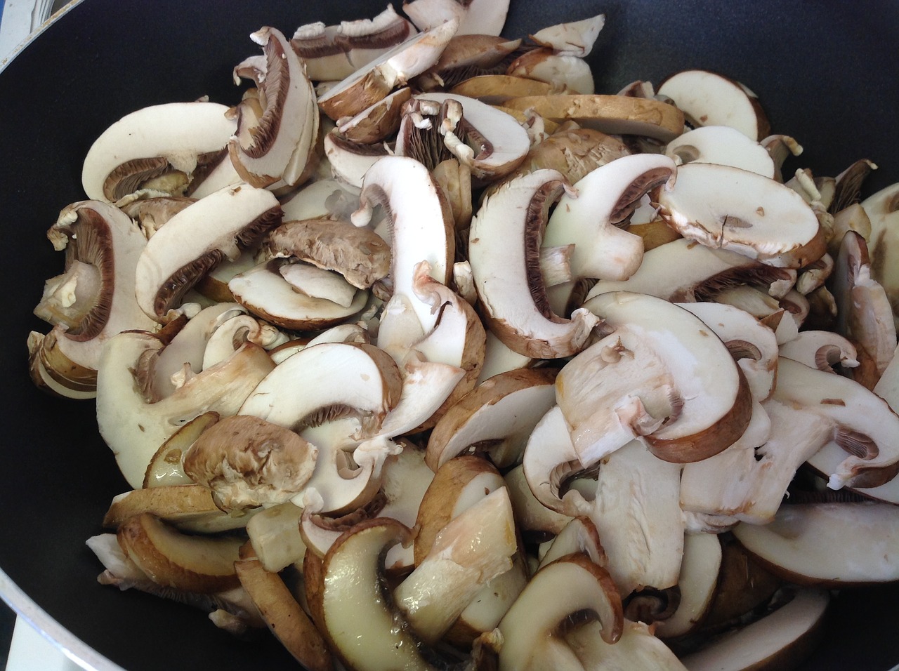 fried mushroom vegetable mushroom free photo