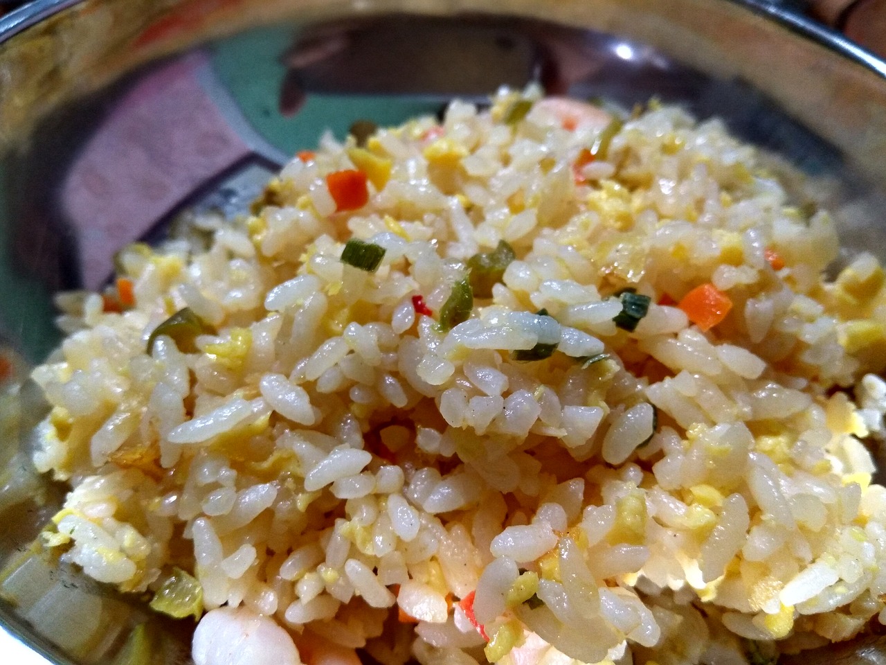 fried rice dining cooking free photo