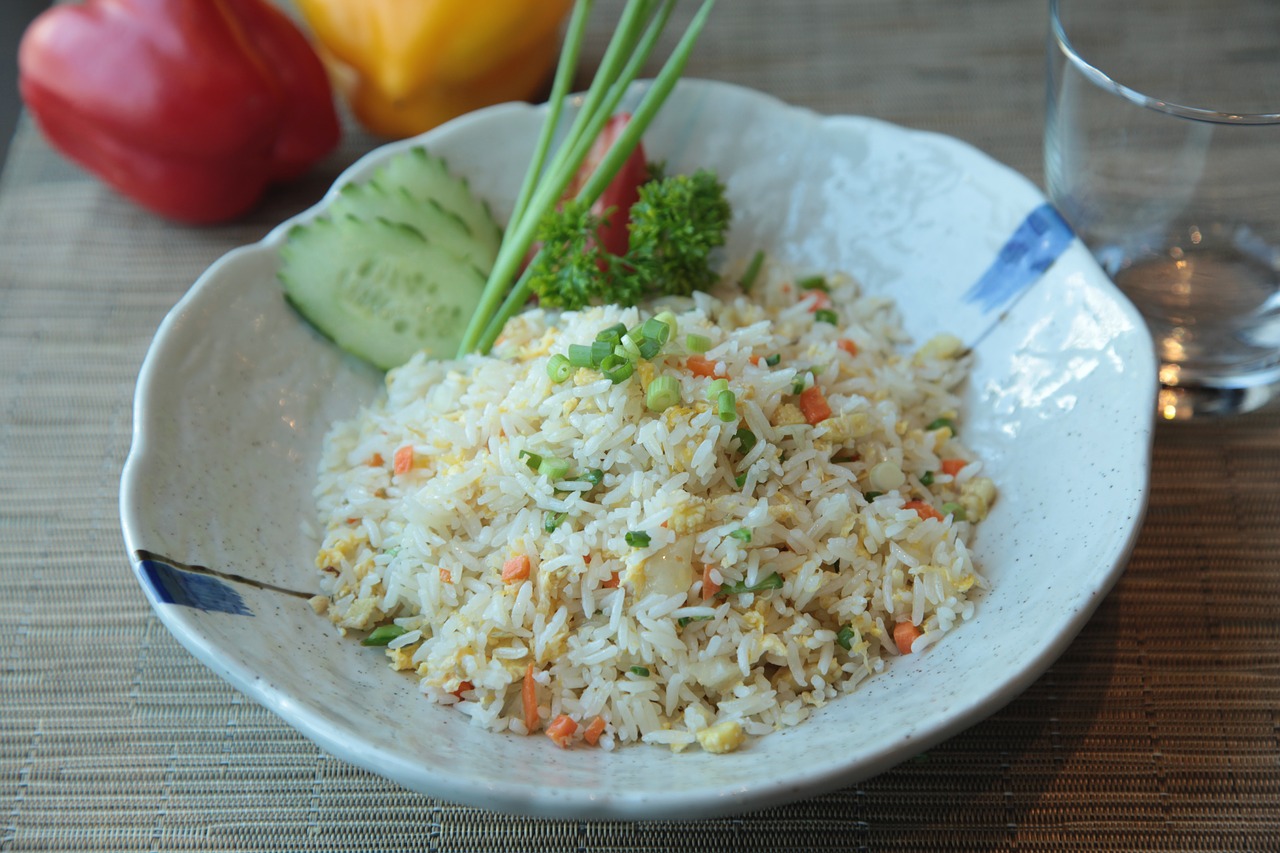 fried rice exotic food free photo