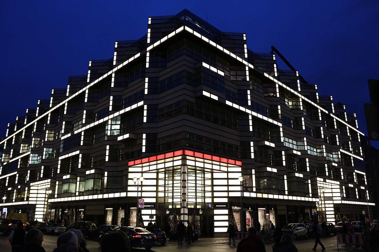 friedrichstraße berlin christmas decoration free photo