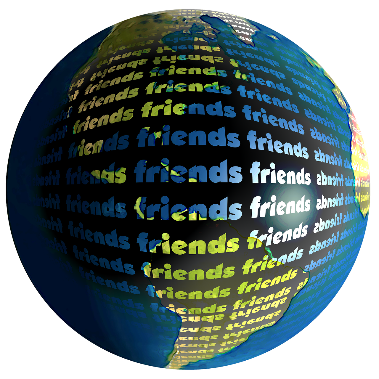 friends continents usa free photo
