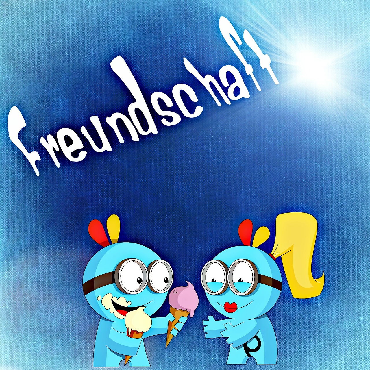 friendship comic couple free photo