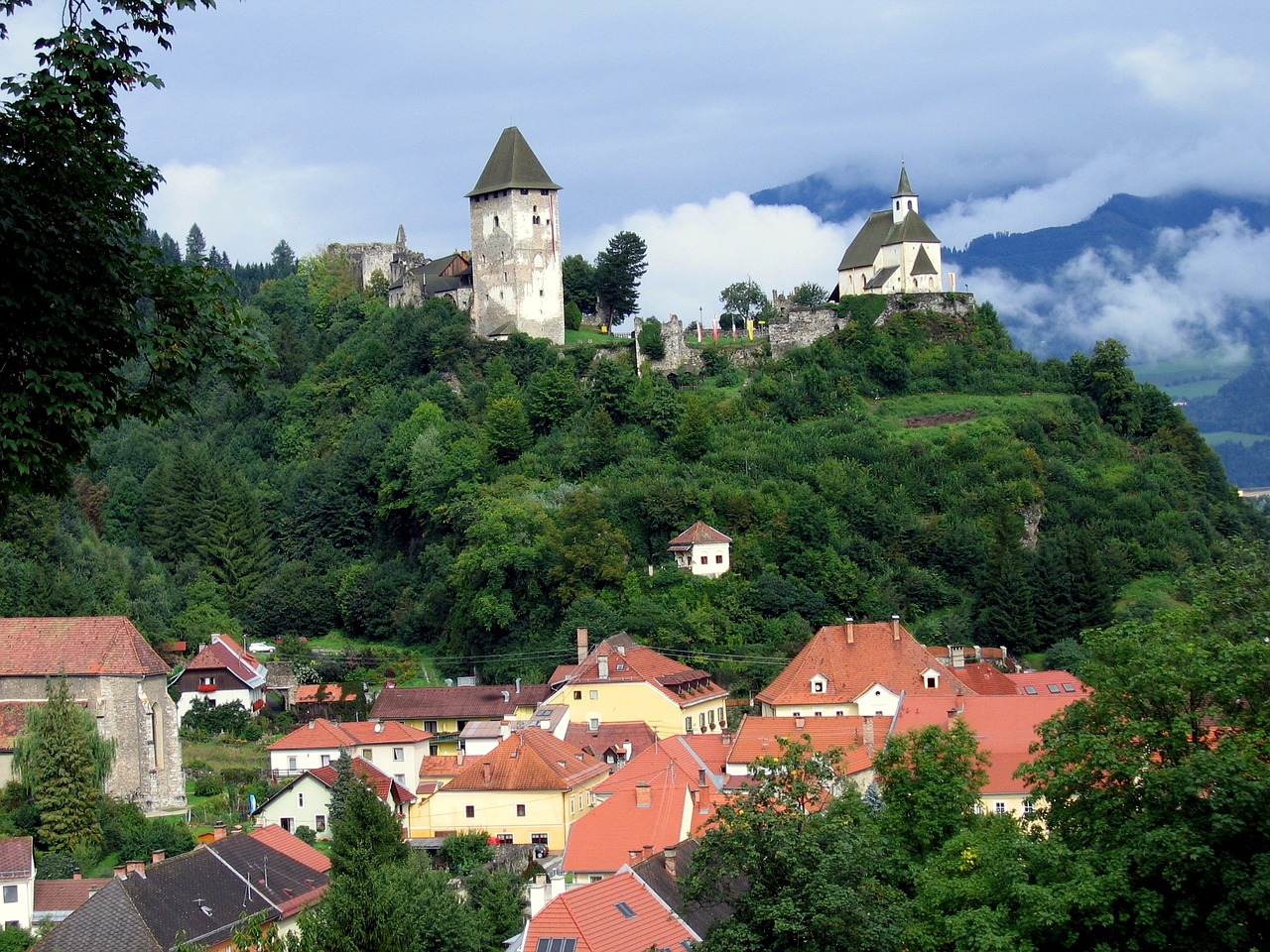friesach city castle free photo