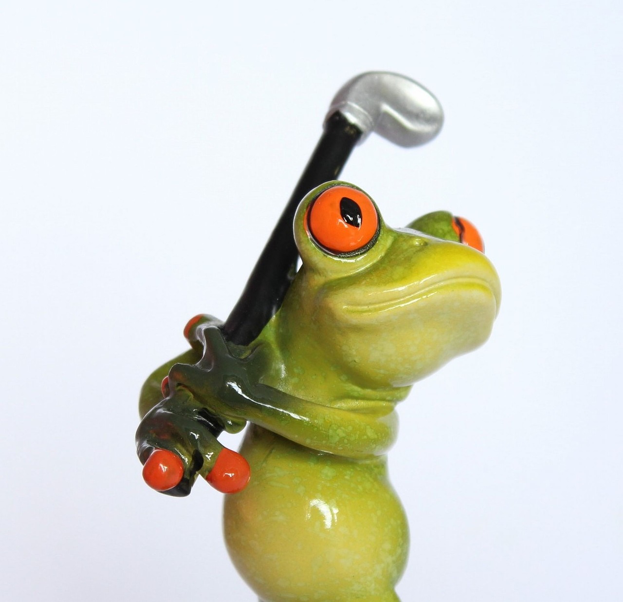 frog golf golf clubs free photo