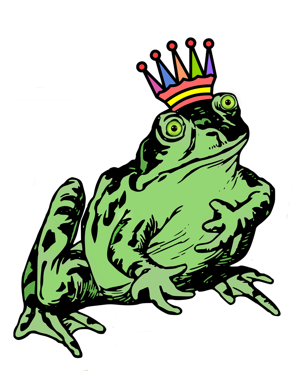 frog crown prince free photo