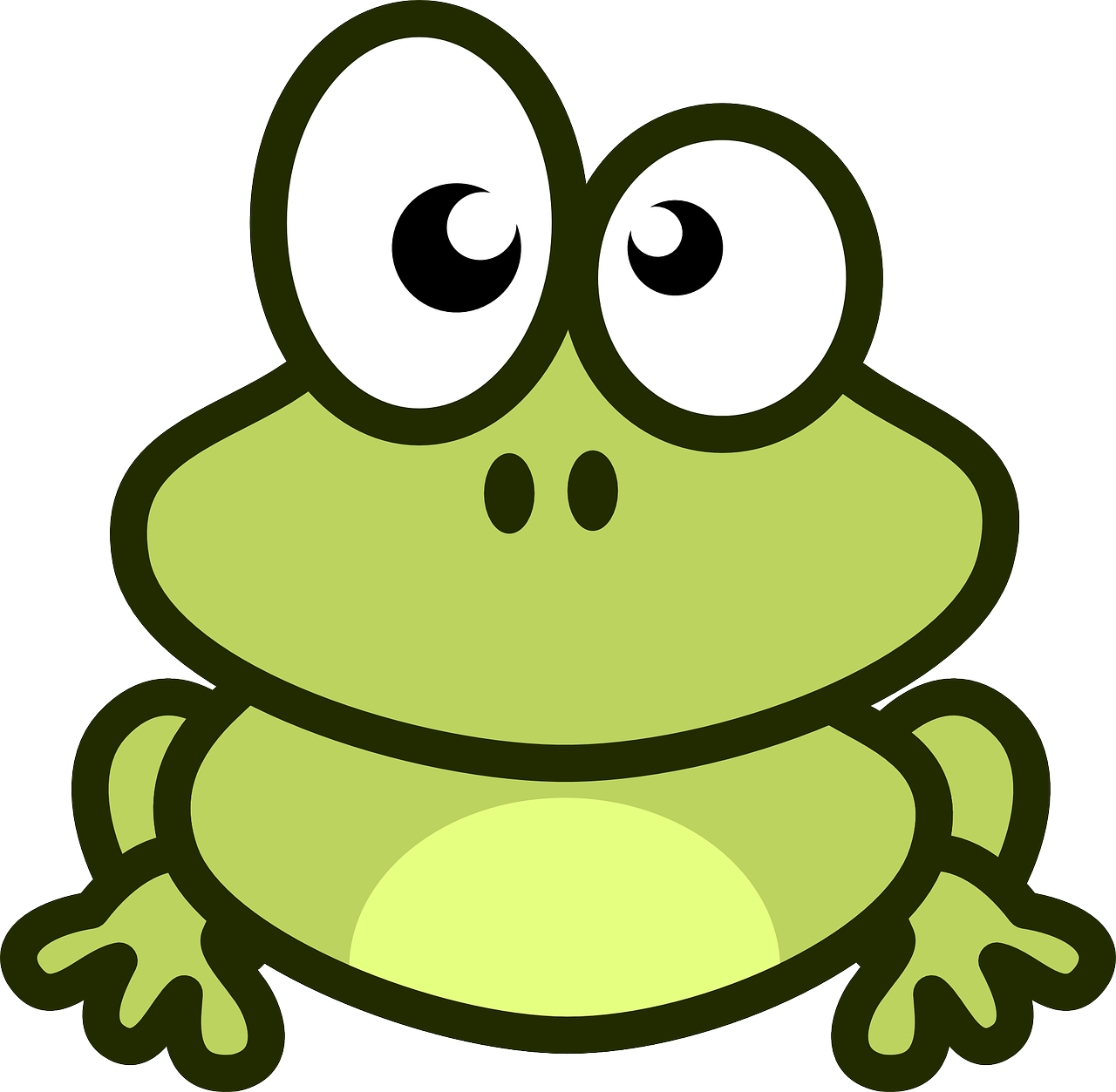 frog animal green free photo