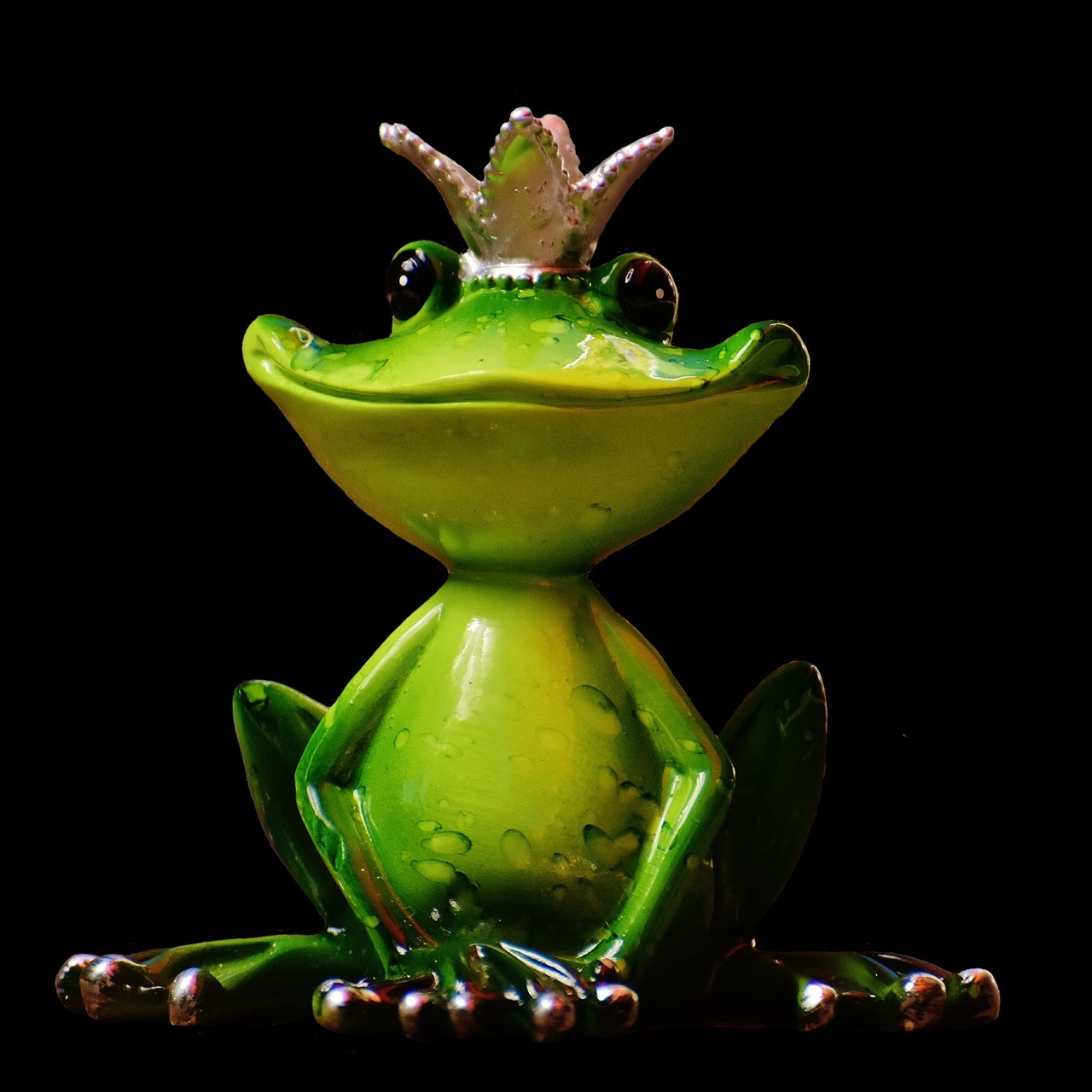 frog frog prince crown free photo