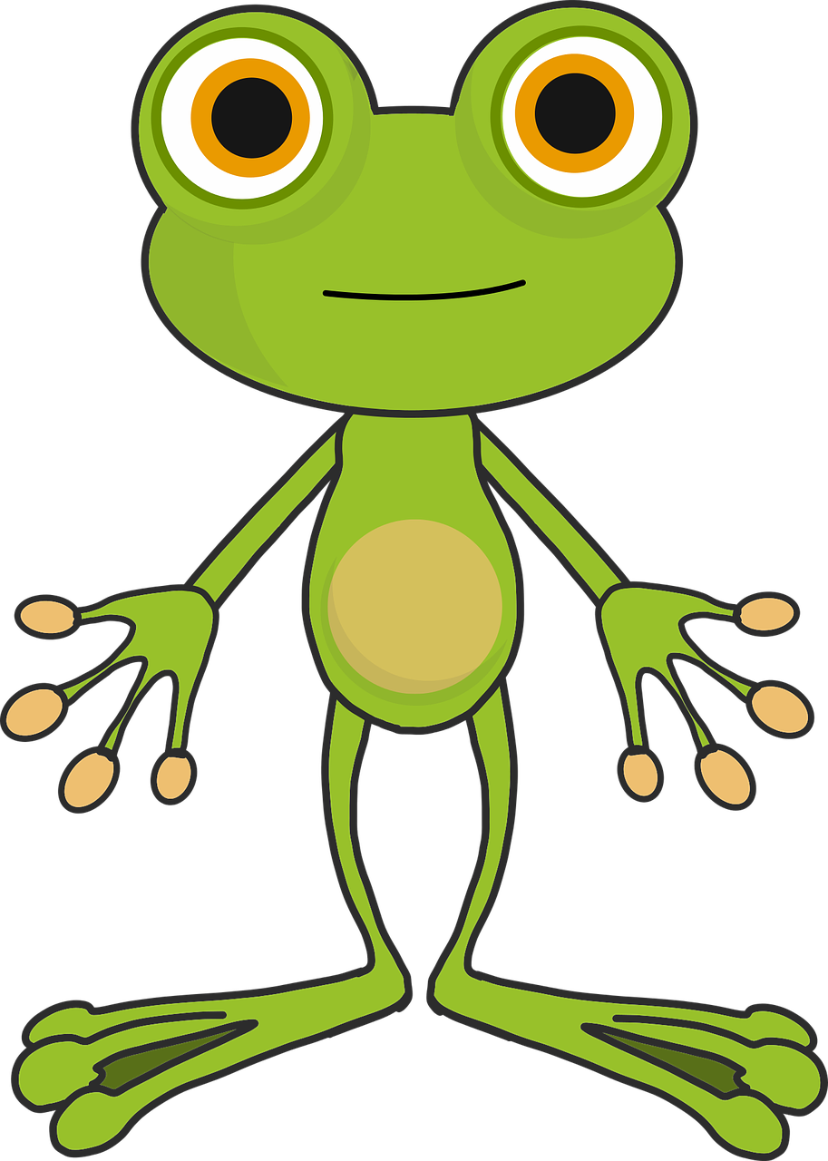 frog cartoon toad free photo
