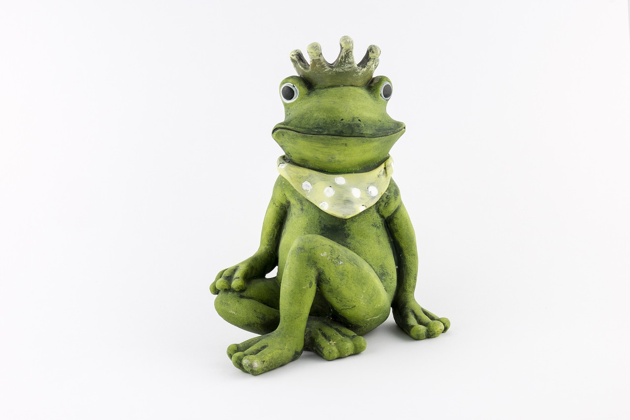 frog  frog prince  crown free photo