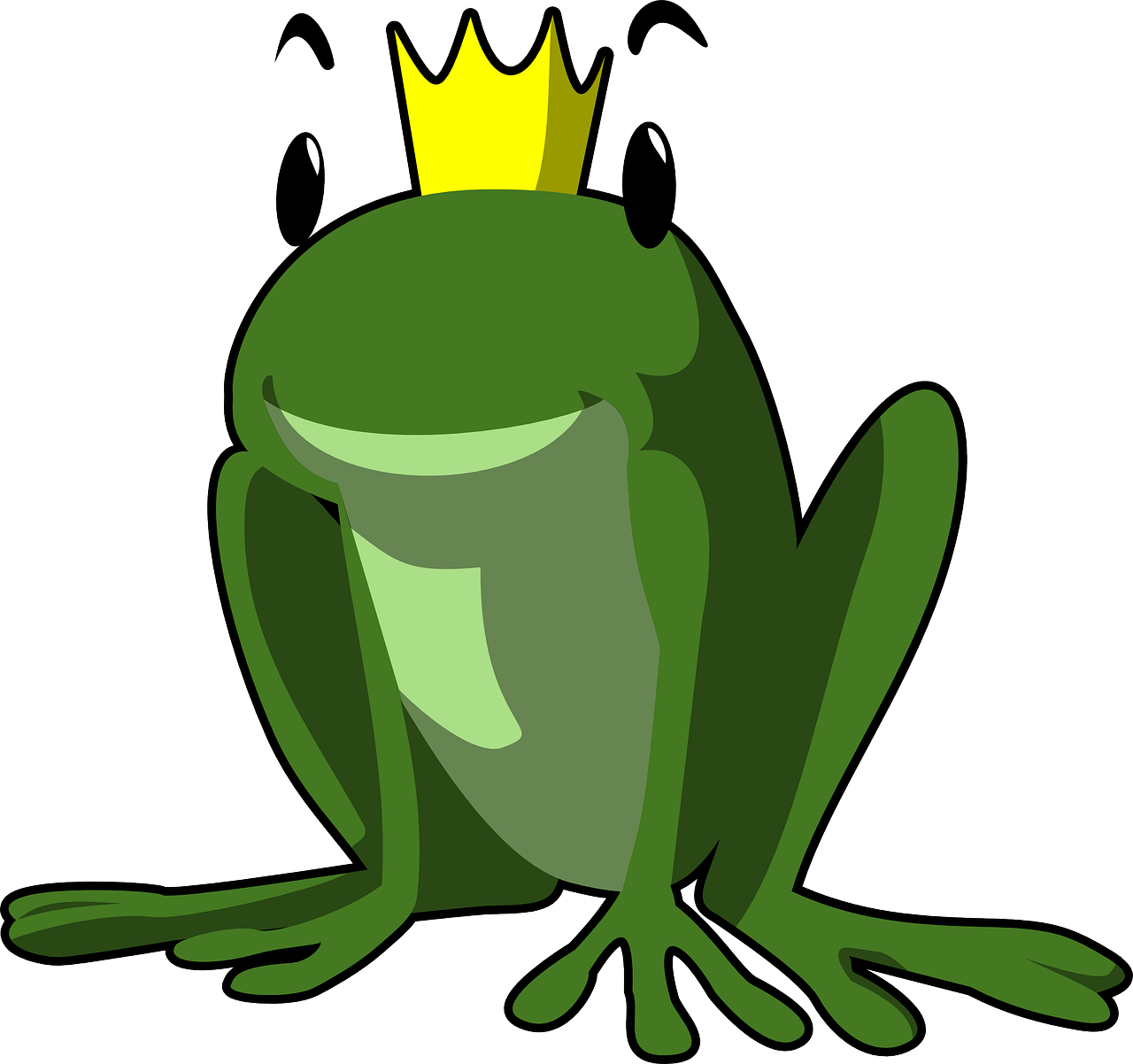frog king fairytale frog free photo