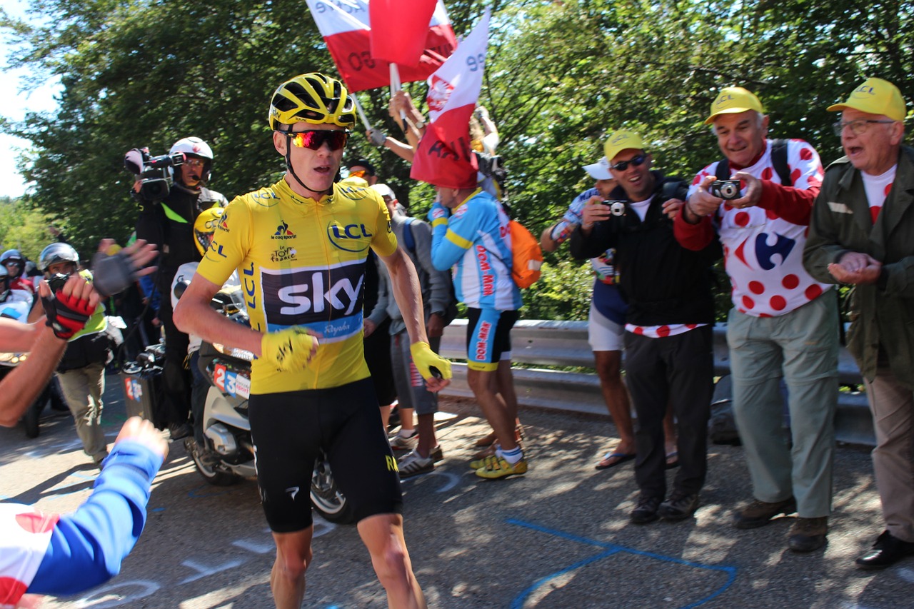 cyclists chris froome ventoux free photo