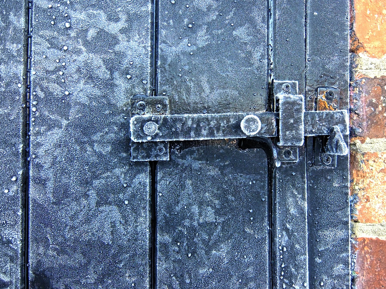 frost icy lock free photo