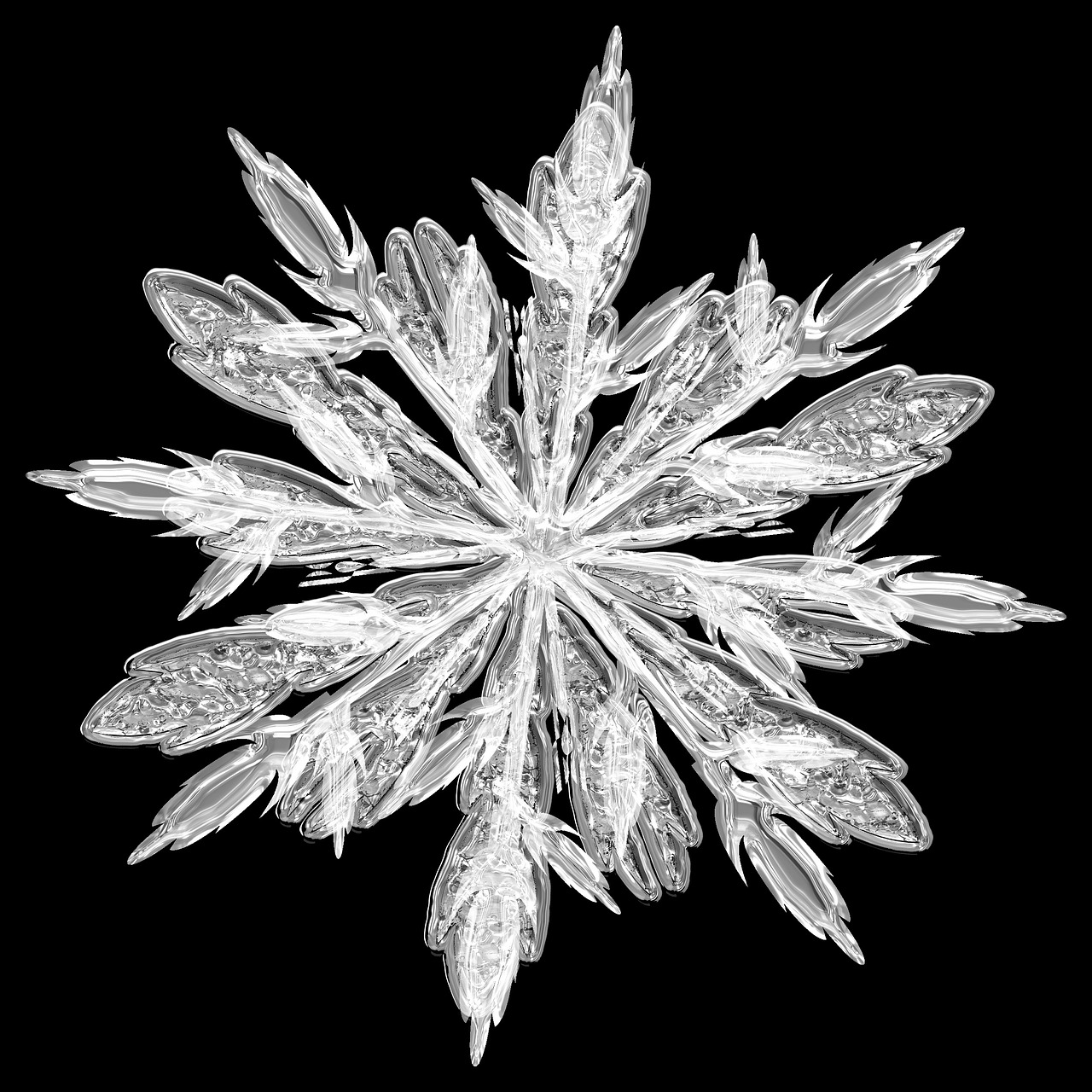 frost ice crystal ice free photo