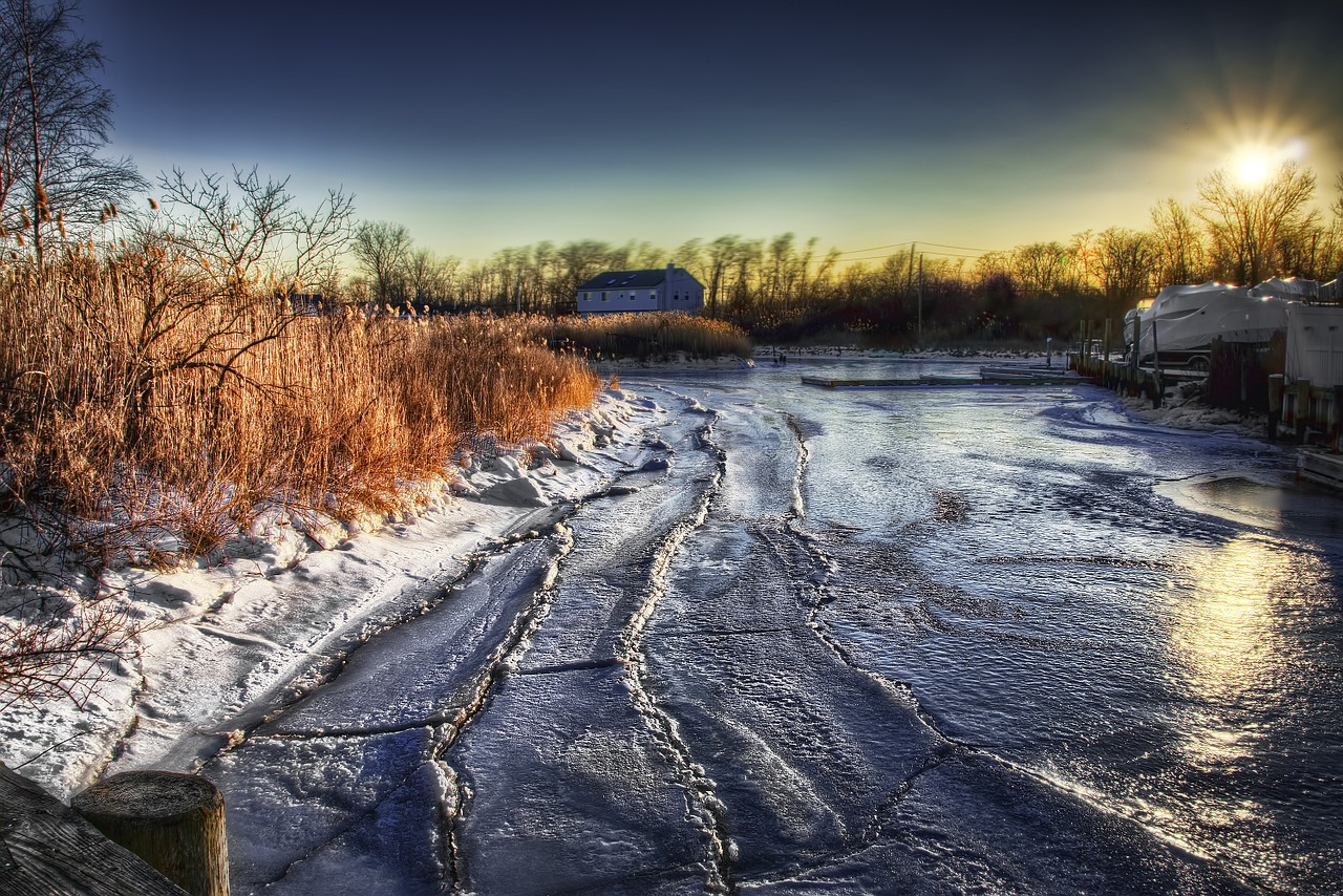 frozen winter ice free photo