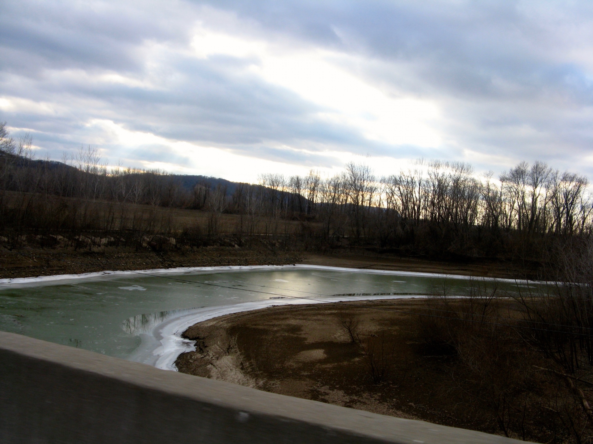 frozen river winter frozen river free photo