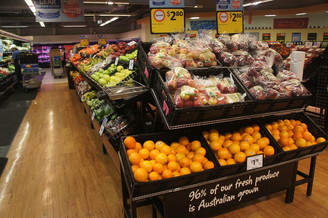 fruit supermarket super free photo